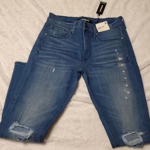 Express cropped mid rise legging